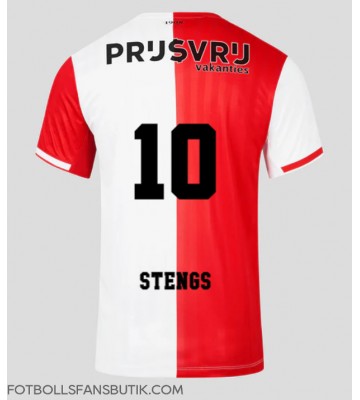 Feyenoord Calvin Stengs #10 Replika Hemmatröja 2023-24 Kortärmad